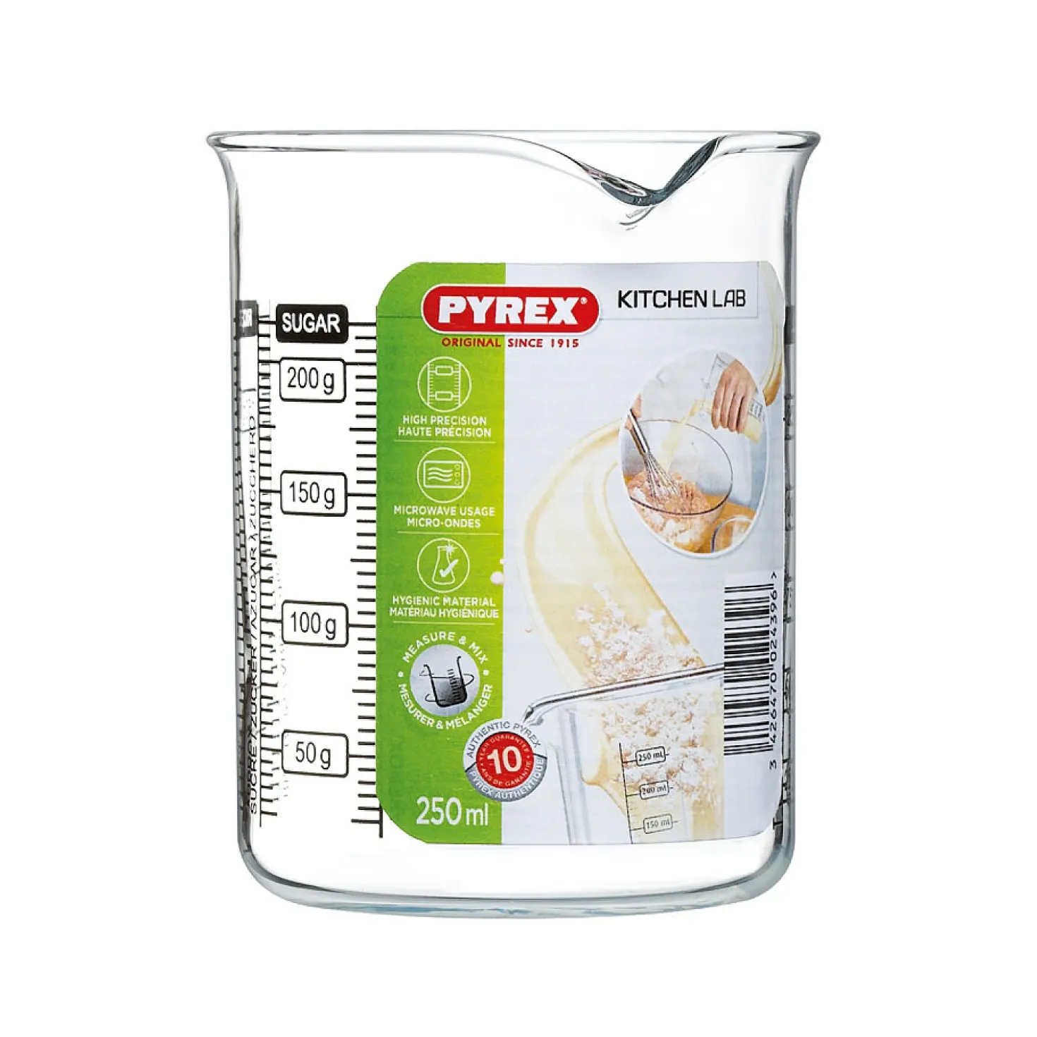 Pyrex Maatbeker Kitchen Lab 250 ml