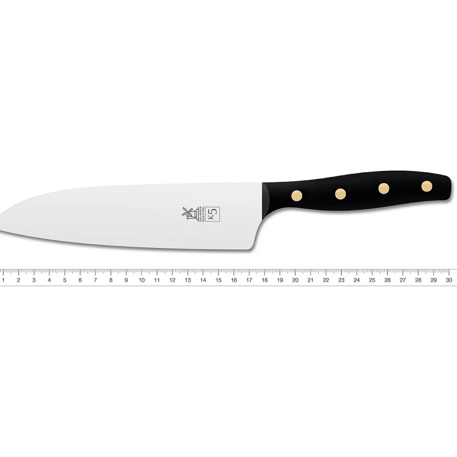 Robert Herder K5 Koksmes 17,5 cm RVS