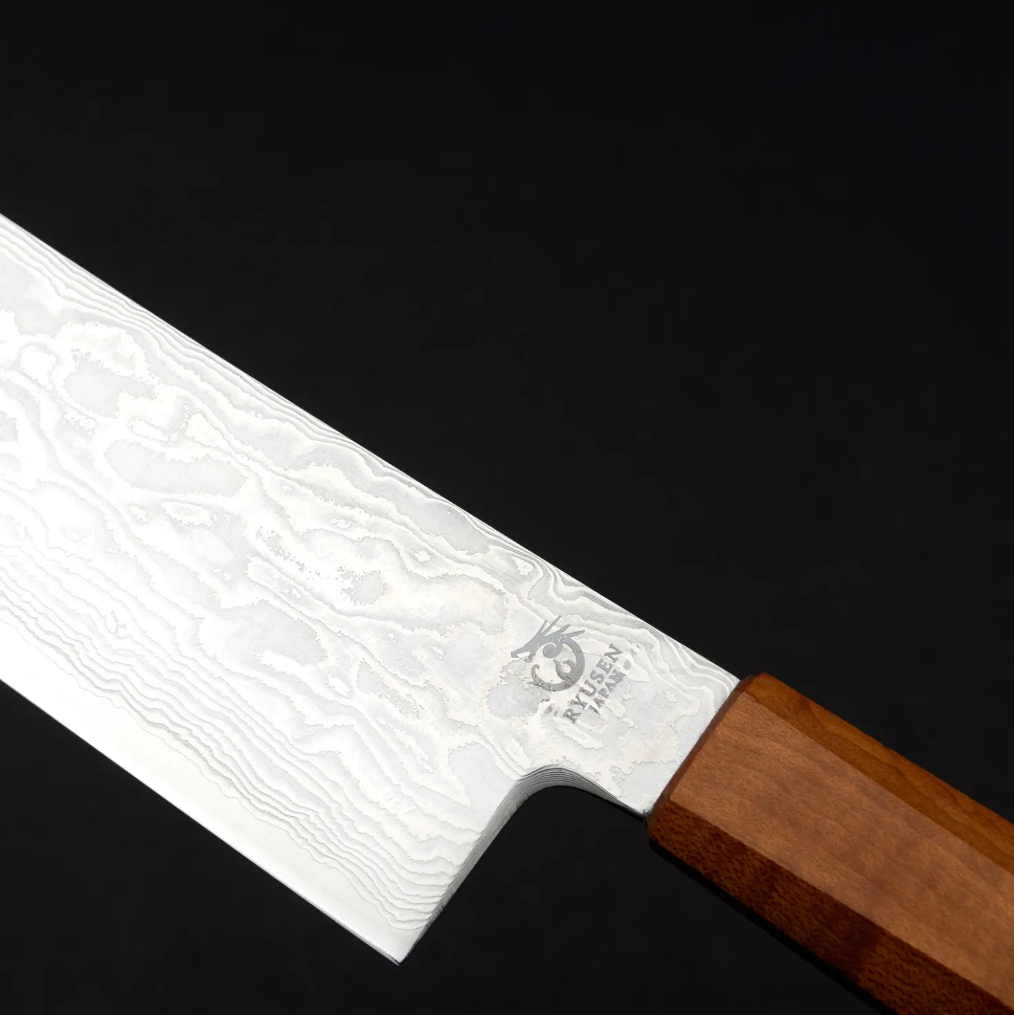 Ryusen Fukakuryu Maple WA Nakiri 17 cm