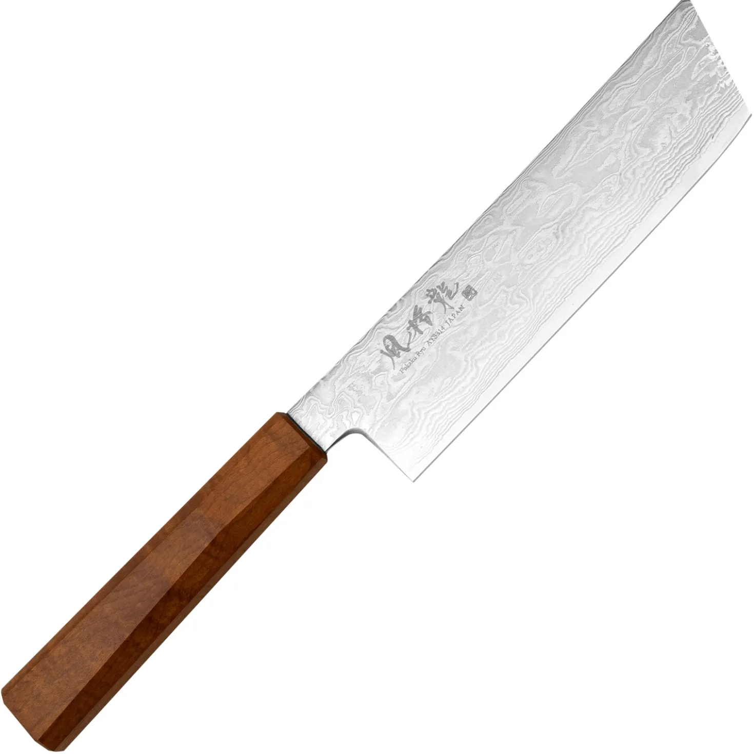 Ryusen Fukakuryu Maple WA Nakiri 17 cm