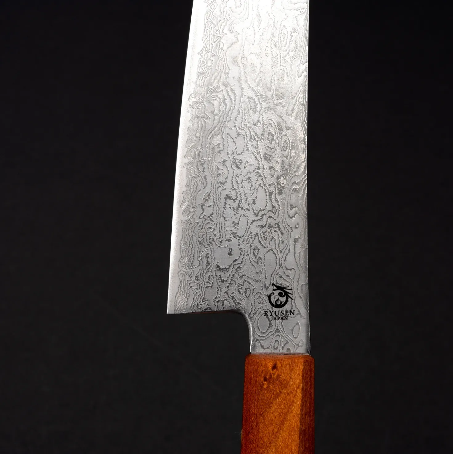 Ryusen Fukakuryu Maple WA Santoku 17 cm