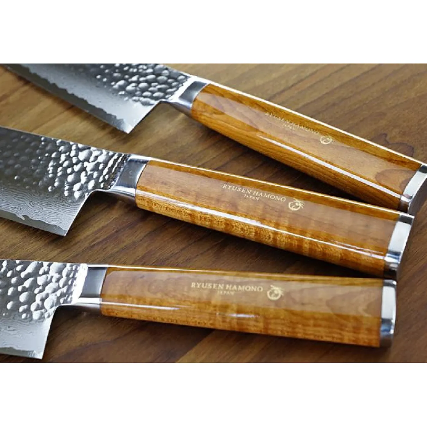 Ryusen Tanganryu Maple Santoku