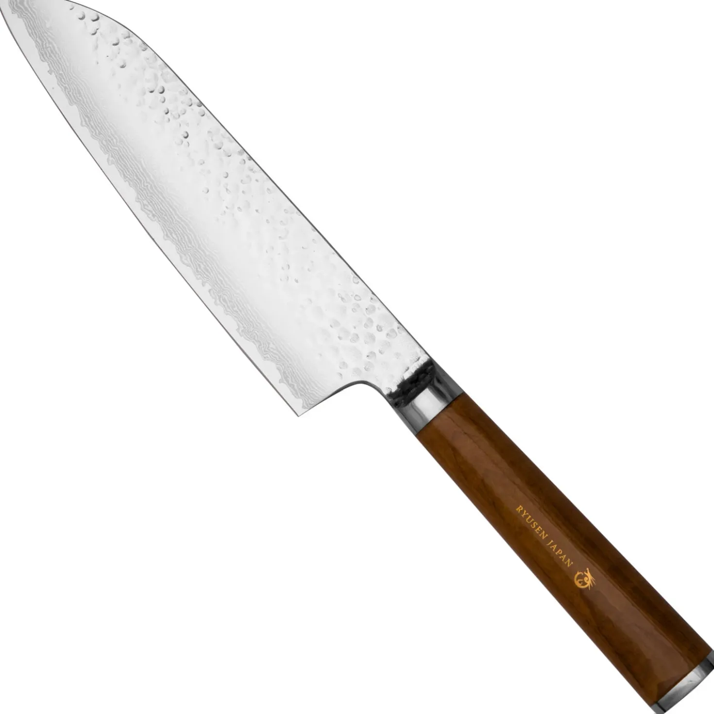Ryusen Tanganryu Walnut Santoku