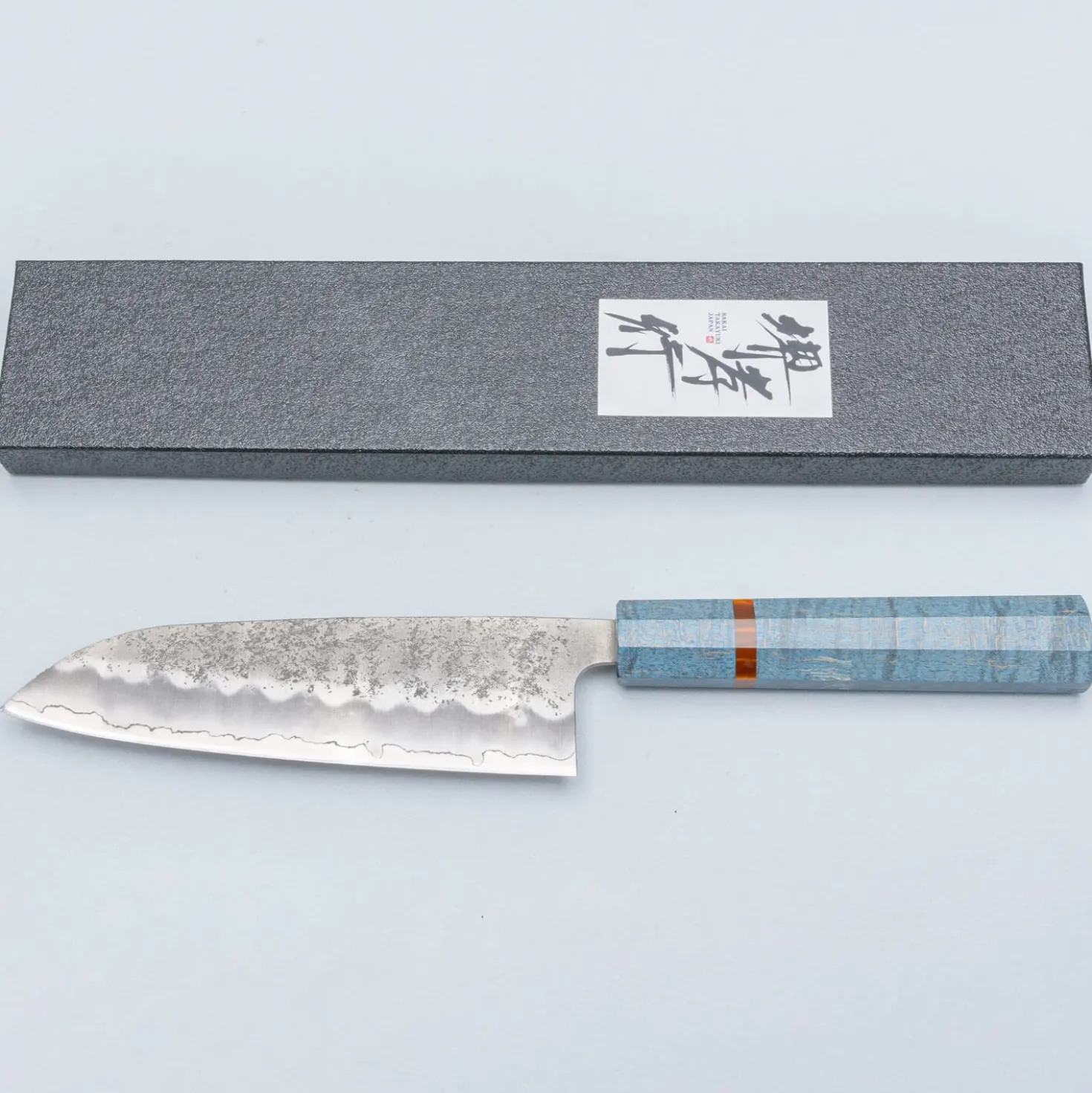 Sakai Takayuki Ginsan AI Santoku 17 cm