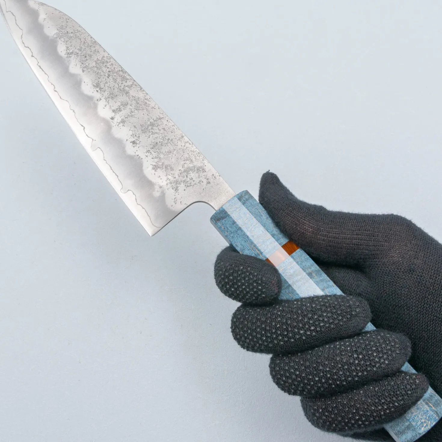 Sakai Takayuki Ginsan AI Santoku 17 cm