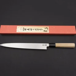 Sakai Takayuki Ginsan Silver Yanagiba 27 cm
