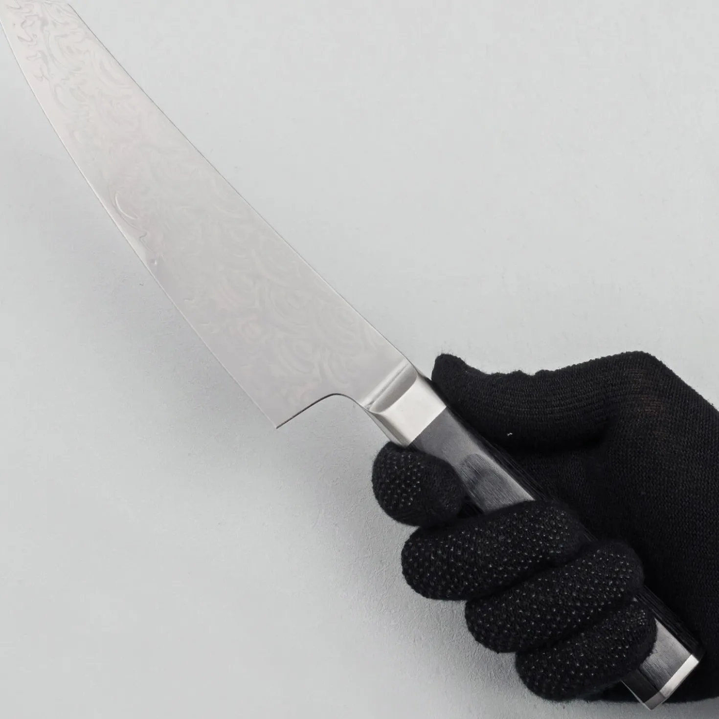 Sakai Takayuki Grand Chef Seigaiha Damascus Kengata 19 cm