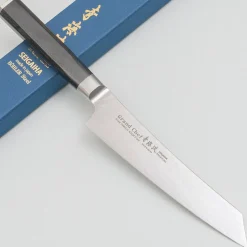 Sakai Takayuki Grand Chef Seigaiha Damascus Ktip Petty 15 cm