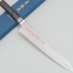 Sakai Takayuki Grand Chef Seigaiha Damascus Sujihiki 24 cm