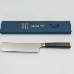 Sakai Takayuki Grand Chef Seigaiha Damascus Nakiri 16 cm