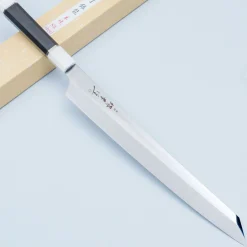 Sakai Takayuki Honyaki Swedish Steel Kengata Yanagiba 30 cm