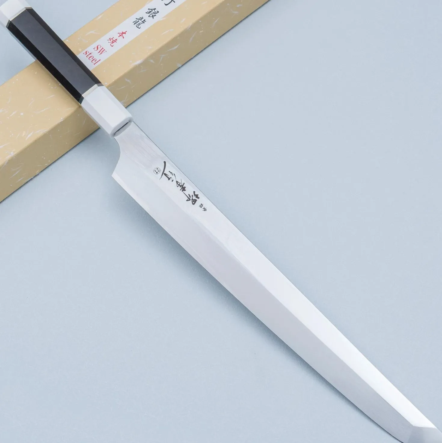 Sakai Takayuki Honyaki Swedish Steel Sakimaru Yanagiba 30 cm