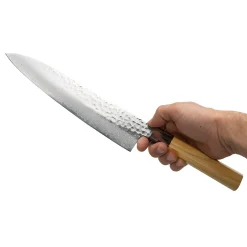 Sakai Takayuki 33 Layer Damascus Zelkova Koksmes 24 cm