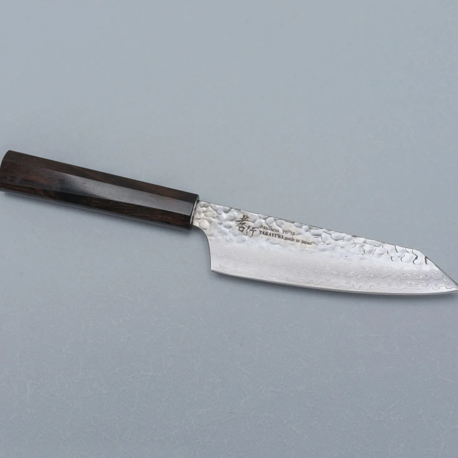 Sakai Takayuki 33 Layer Damascus Ebony Kengata 16 cm