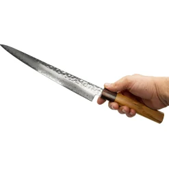 Sakai Takayuki 33 Layer Damascus Zelkova Sujihiki 24 cm