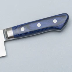 Sakai Takayuki 33 Layer Damascus Blue Santoku 18 cm