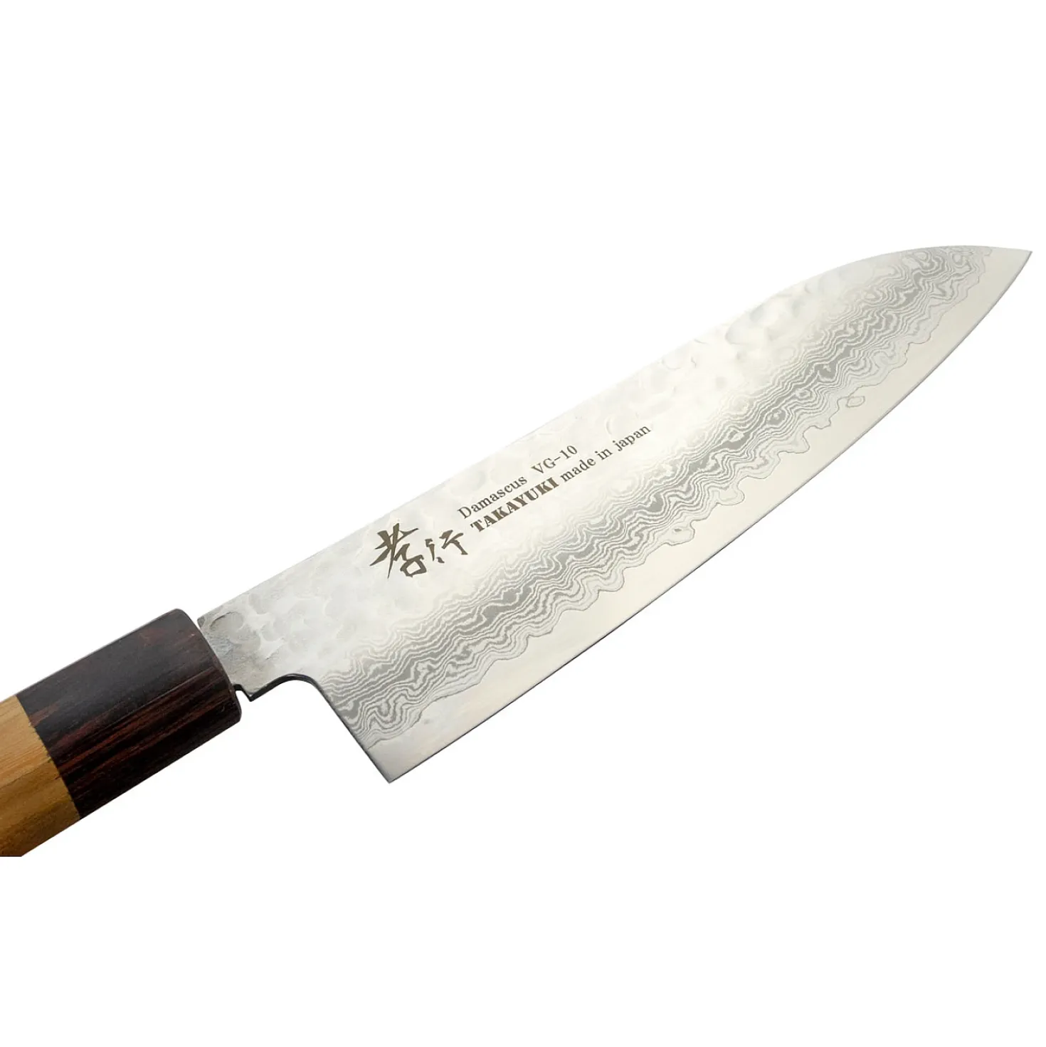 Sakai Takayuki 33 Layer Damascus Zelkova Santoku 17 cm