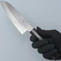 Sakai Takayuki 33 Layer Damascus Ebony Santoku 17 cm