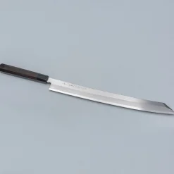Sakai Takayuki Zangetsu Ginsan Mikazuki Kiritsuke Yanagiba 39 cm