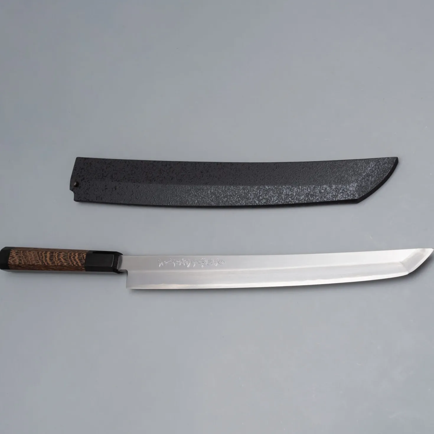 Sakai Takayuki Zangetsu Ginsan Mikazuki Yanagiba 30 cm