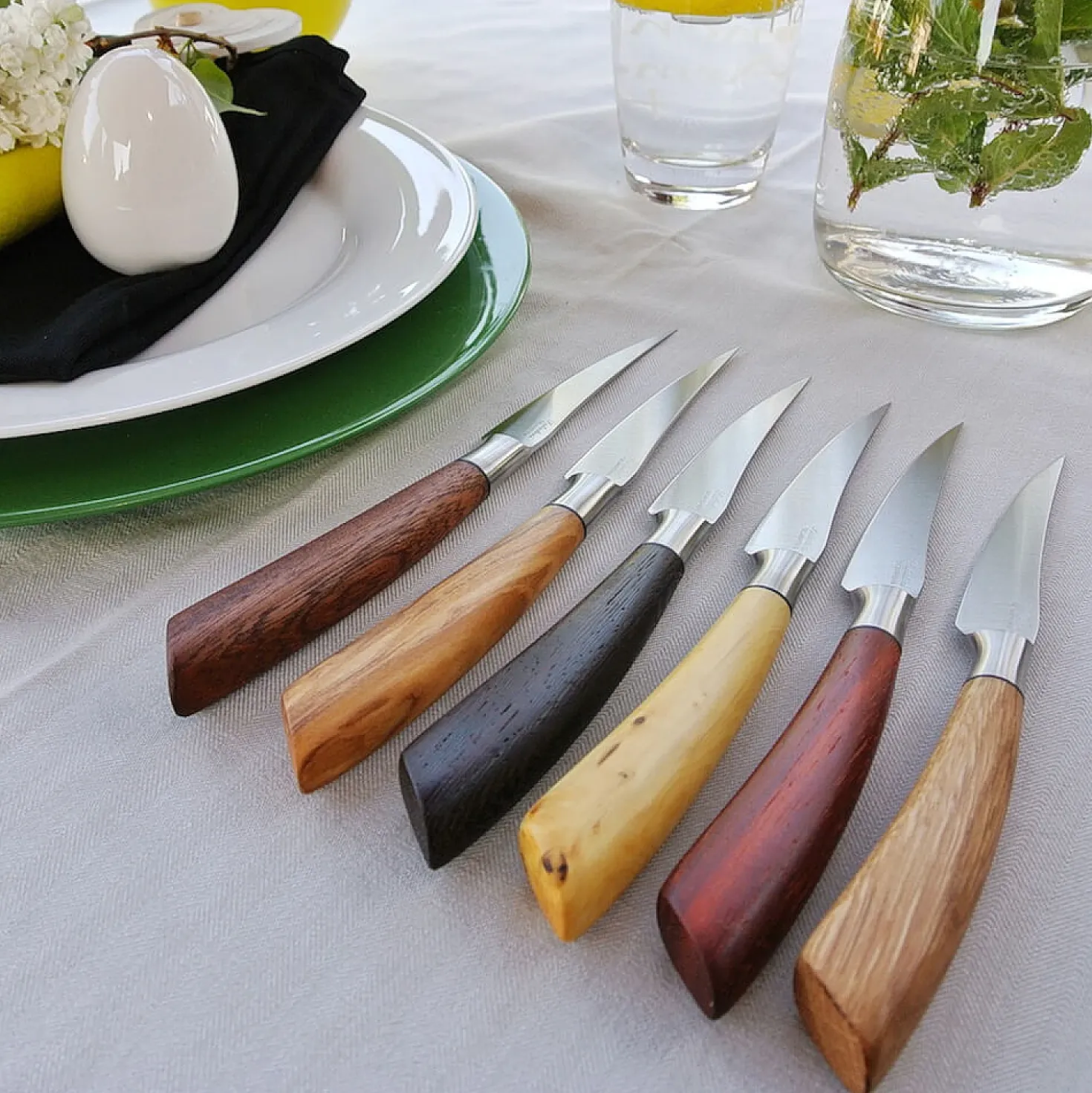 Saladini Steakmessen Wenge (6 stuks)