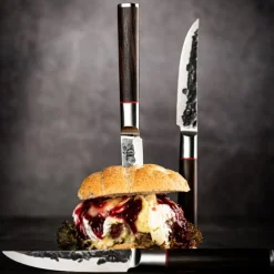 Sebra Forged Steakmessenset 4-delig