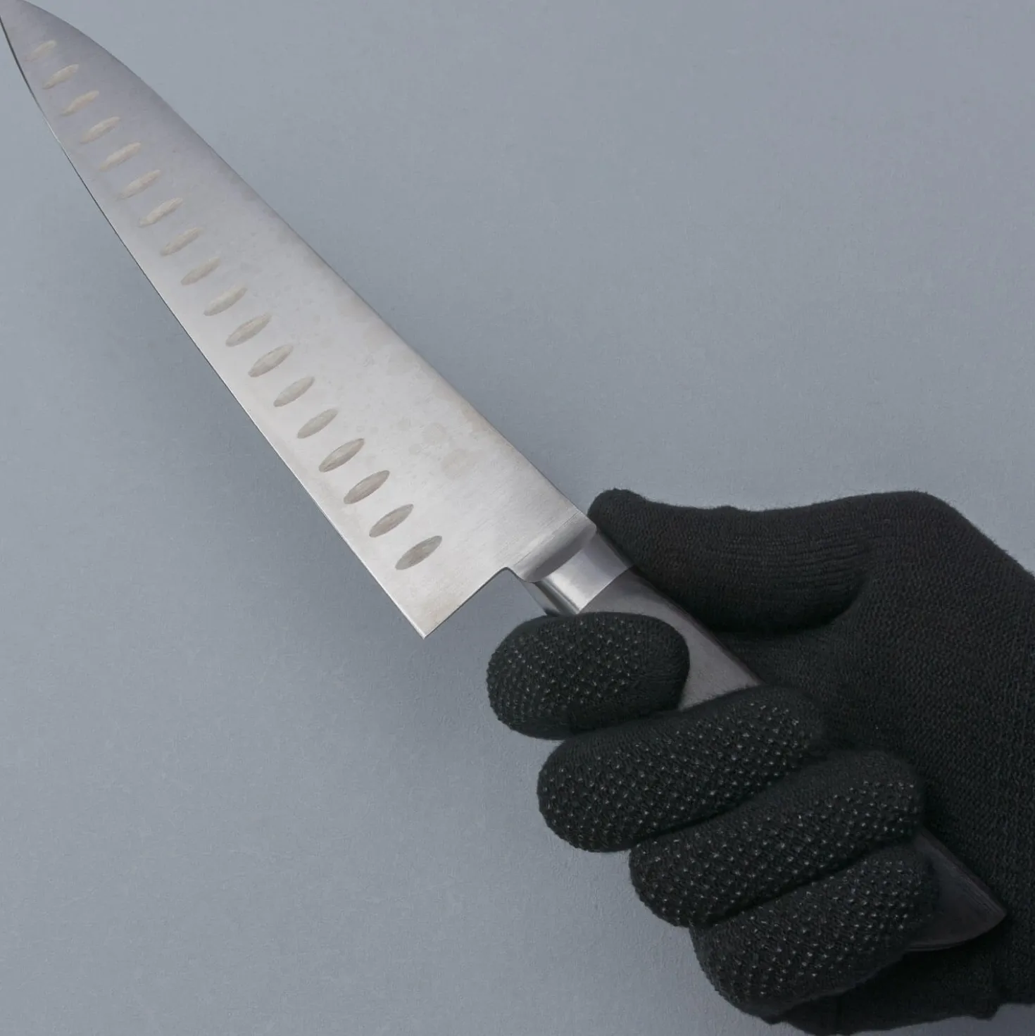 Seki Souma Black Gyuto 21 cm Dimples