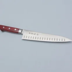 Seki Souma Red Gyuto 21 cm Dimples