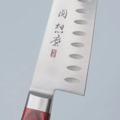Seki Souma Red Gyuto 21 cm Dimples