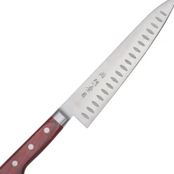 Seki Souma Red Gyuto 21 cm Dimples