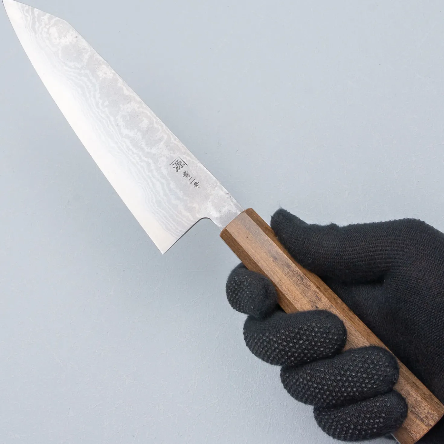 Shigeki Tanaka Aogami 2 Damascus Kiritsuke 18 cm