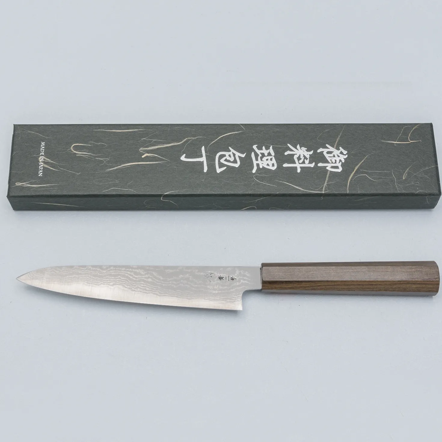 Shigeki Tanaka Aogami 2 Damascus Petty 15 cm