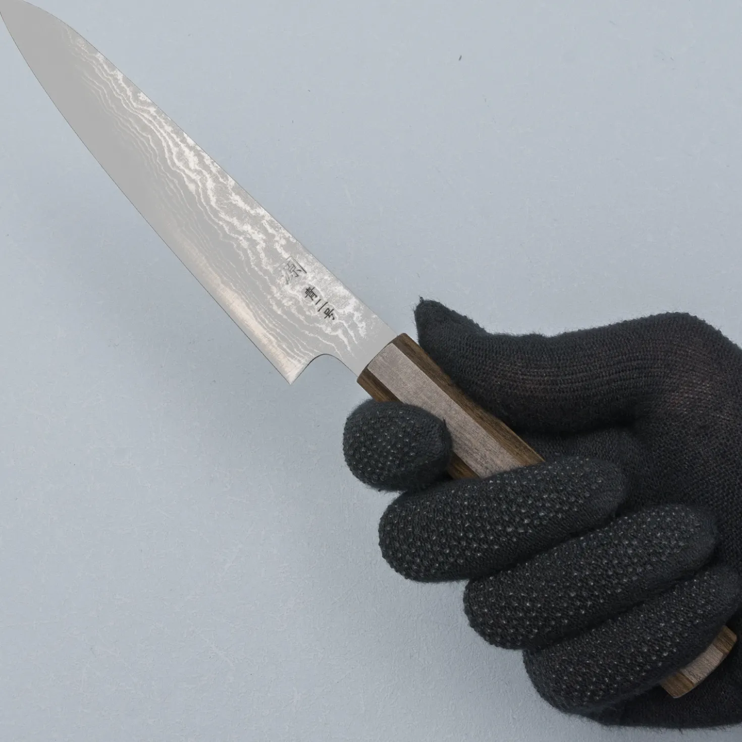 Shigeki Tanaka Aogami 2 Damascus Petty 15 cm