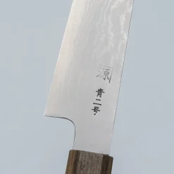 Shigeki Tanaka Aogami 2 Damascus Petty 15 cm