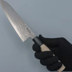 Shigeki Tanaka Aogami 2 Damascus Santoku 18 cm