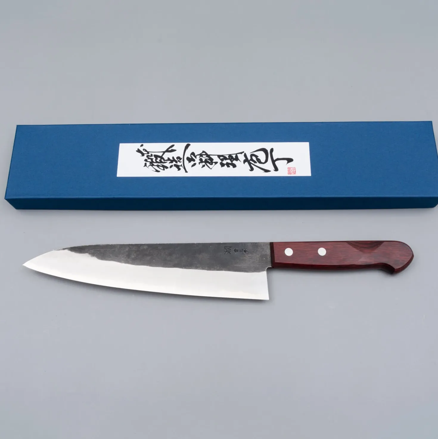 Shigeki Tanaka Aogami 2 Red Gyuto 21 cm