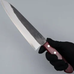 Shigeki Tanaka Aogami 2 Red Gyuto 21 cm