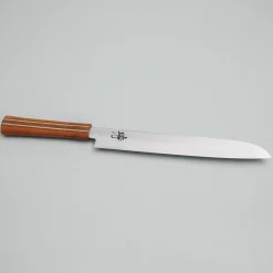 Shigeki Tanaka Ginsan Migaki Bread Knife 24 cm