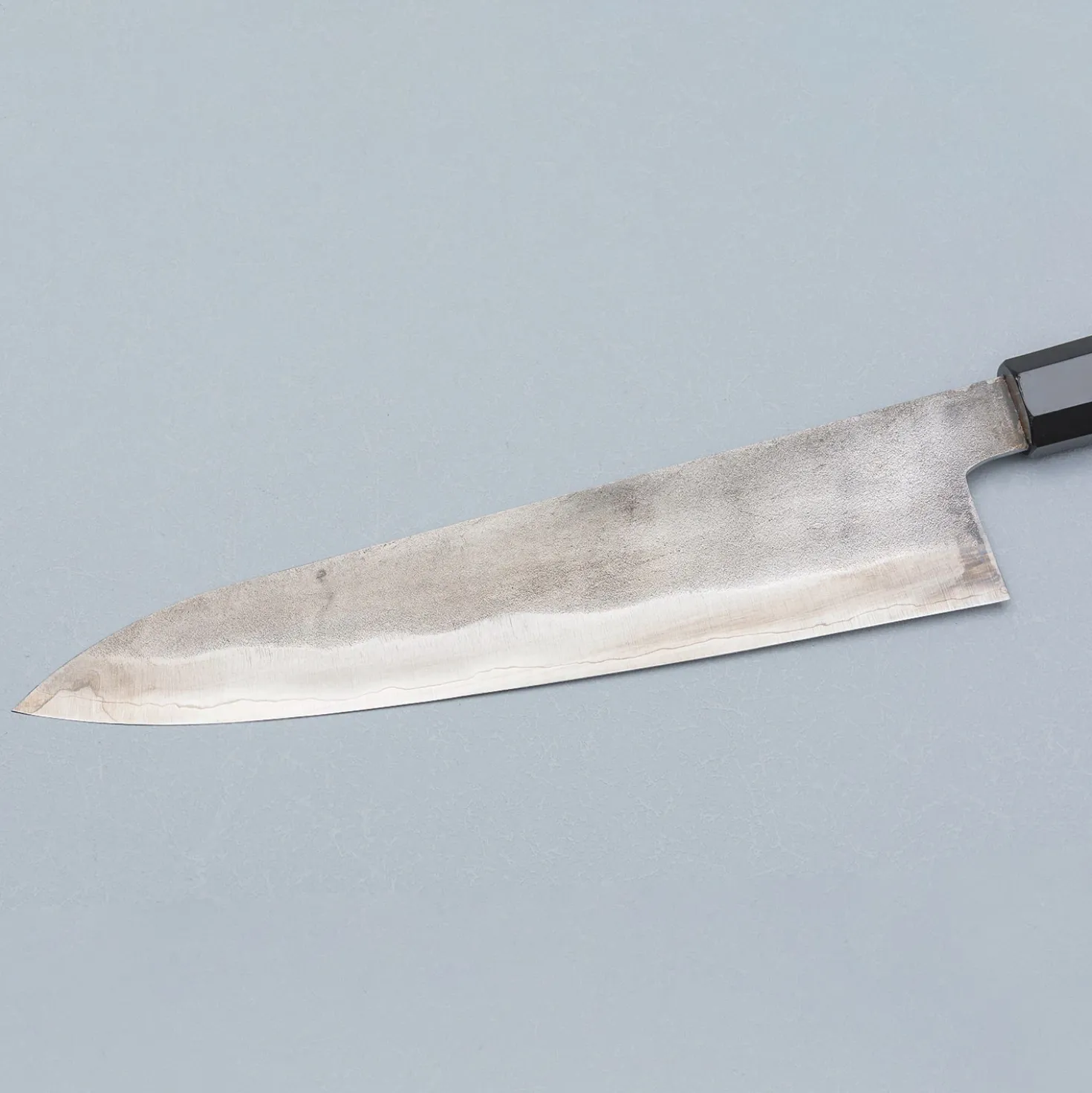 Shigeki Tanaka Ginsan Nashiji Walnut Gyuto 24 cm