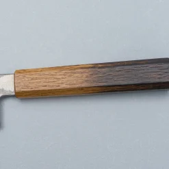 Shigeki Tanaka Ginsan Nickel Damast Oak Bunka 16.5 cm