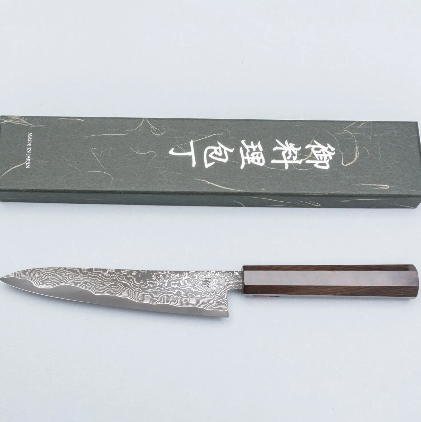 Shigeki Tanaka SG2 Damascus Ebony Petty 15 cm