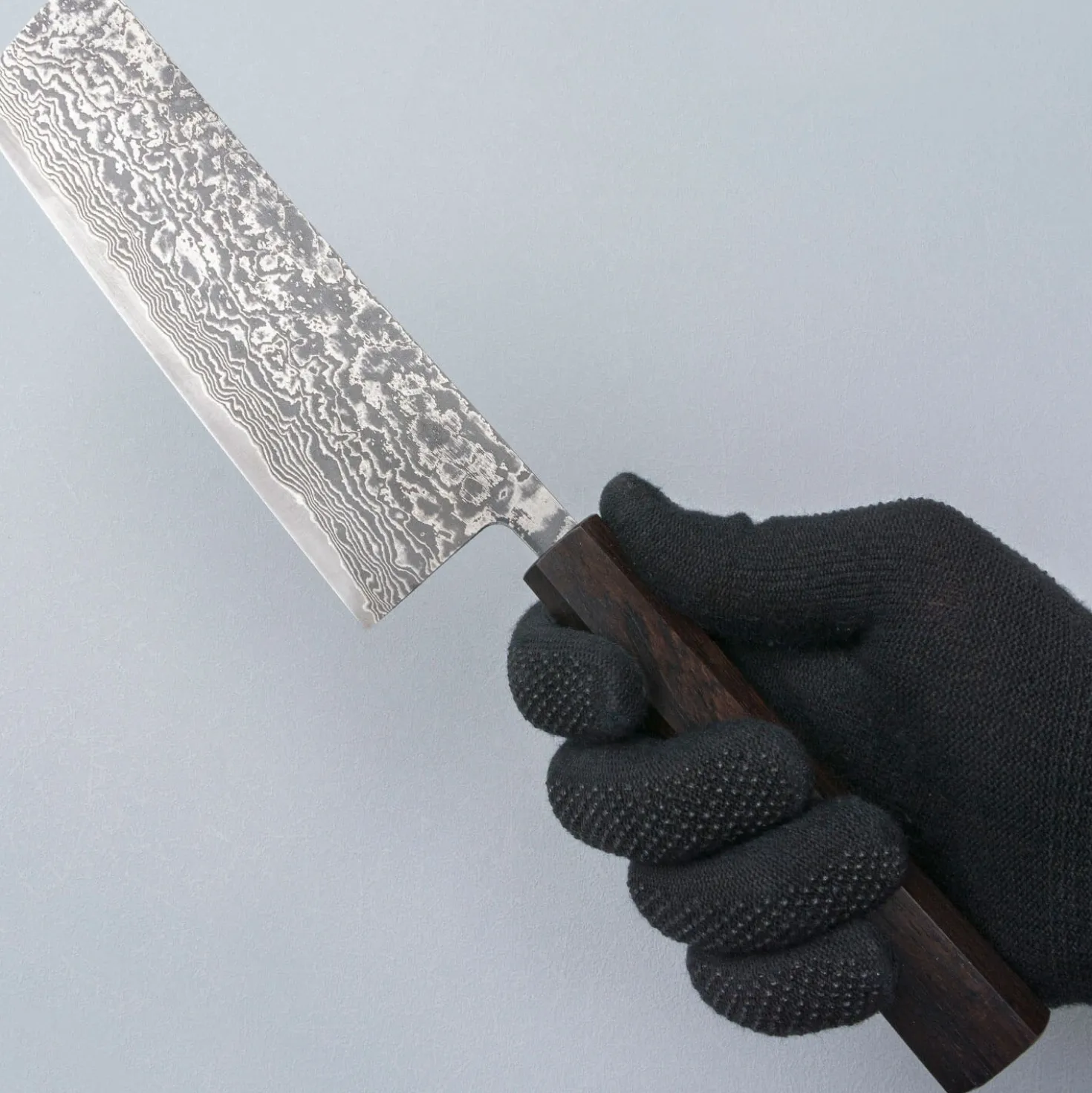 Shigeki Tanaka SG2 Damascus Ebony Nakiri 17 cm