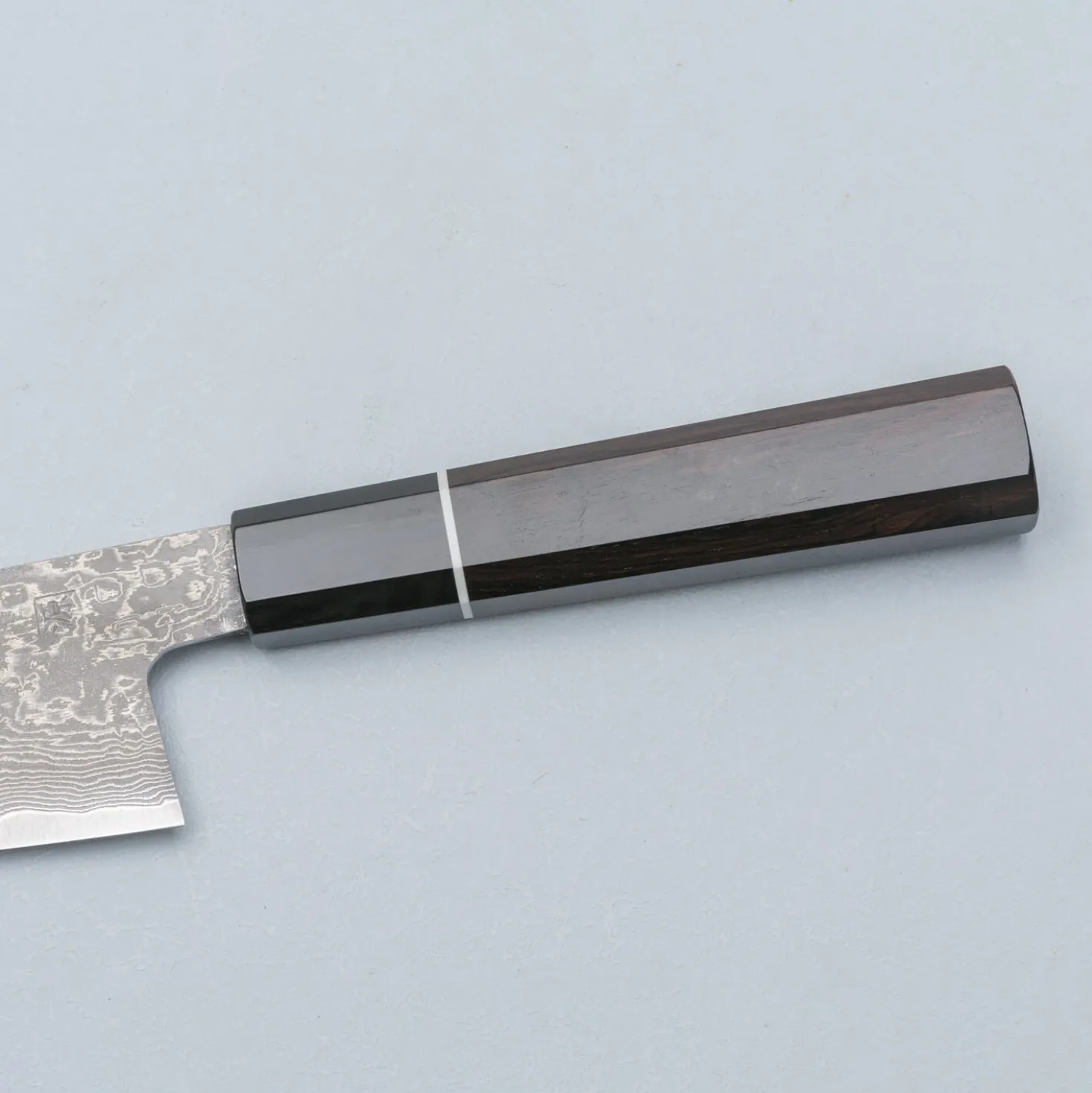 Shigeki Tanaka SG2 Damascus Ebony Ring Santoku 16.5 cm