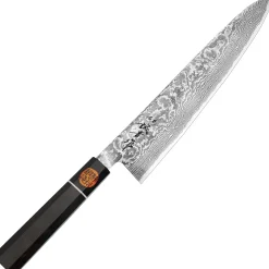 Shigeki Tanaka SG2 Damascus Ebony Ring Gyuto 24 cm