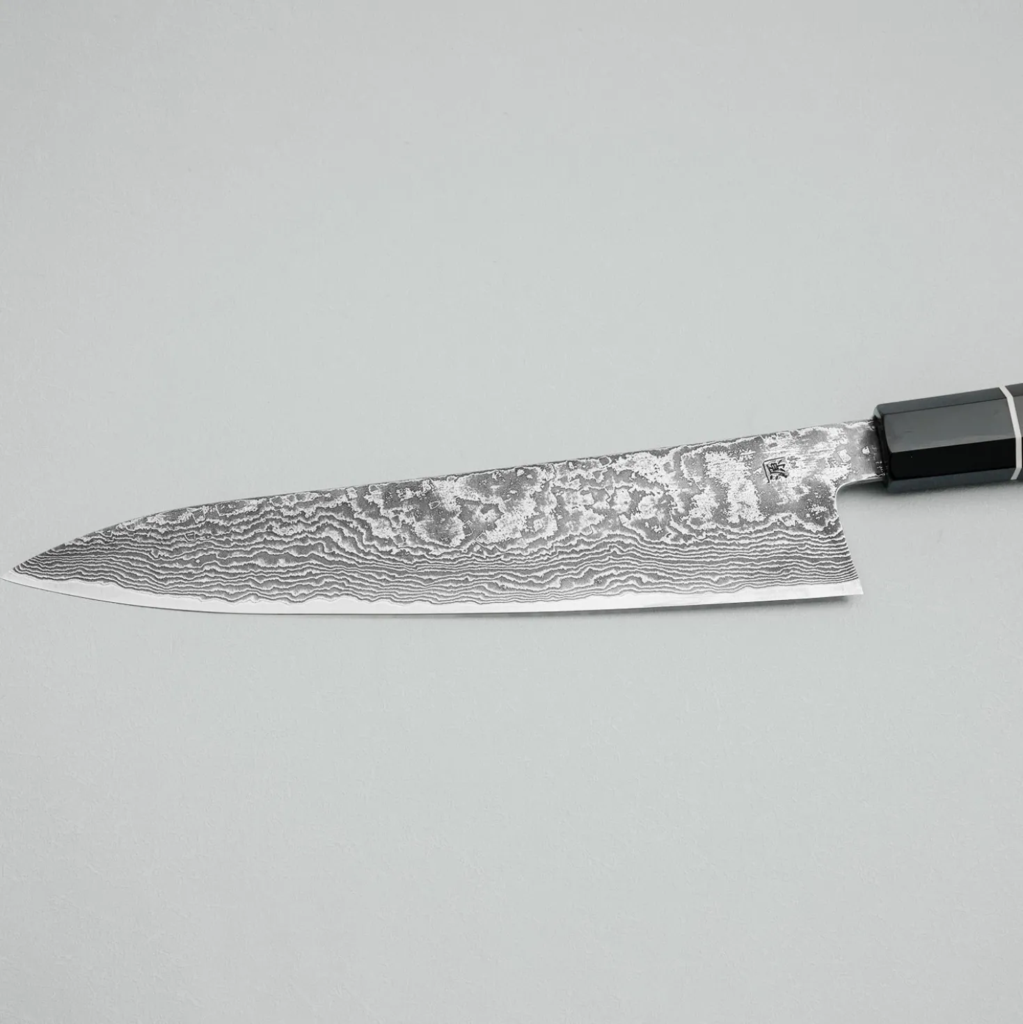 Shigeki Tanaka SG2 Damascus Ebony Ring Gyuto 24 cm