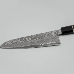 Shigeki Tanaka SG2 Damascus Ebony Ring Gyuto 18 cm