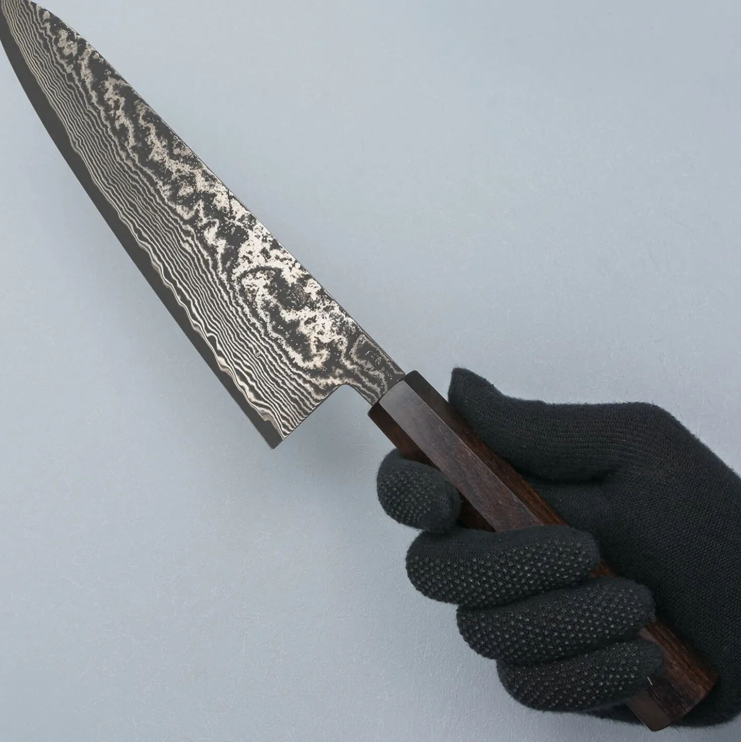 Shigeki Tanaka SG2 Damascus Ebony Gyuto 24 cm