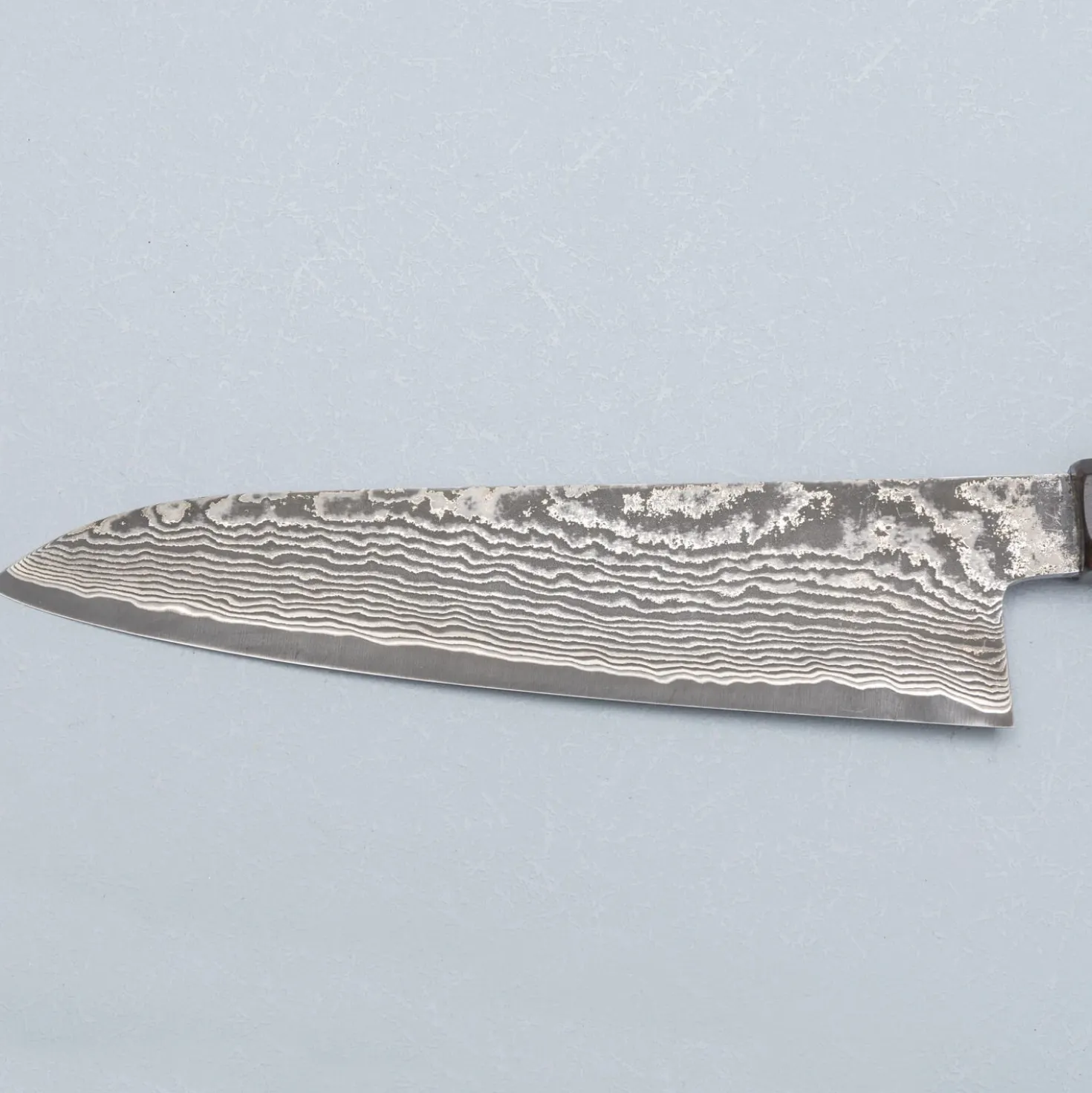Shigeki Tanaka SG2 Damascus Ebony Gyuto 18 cm