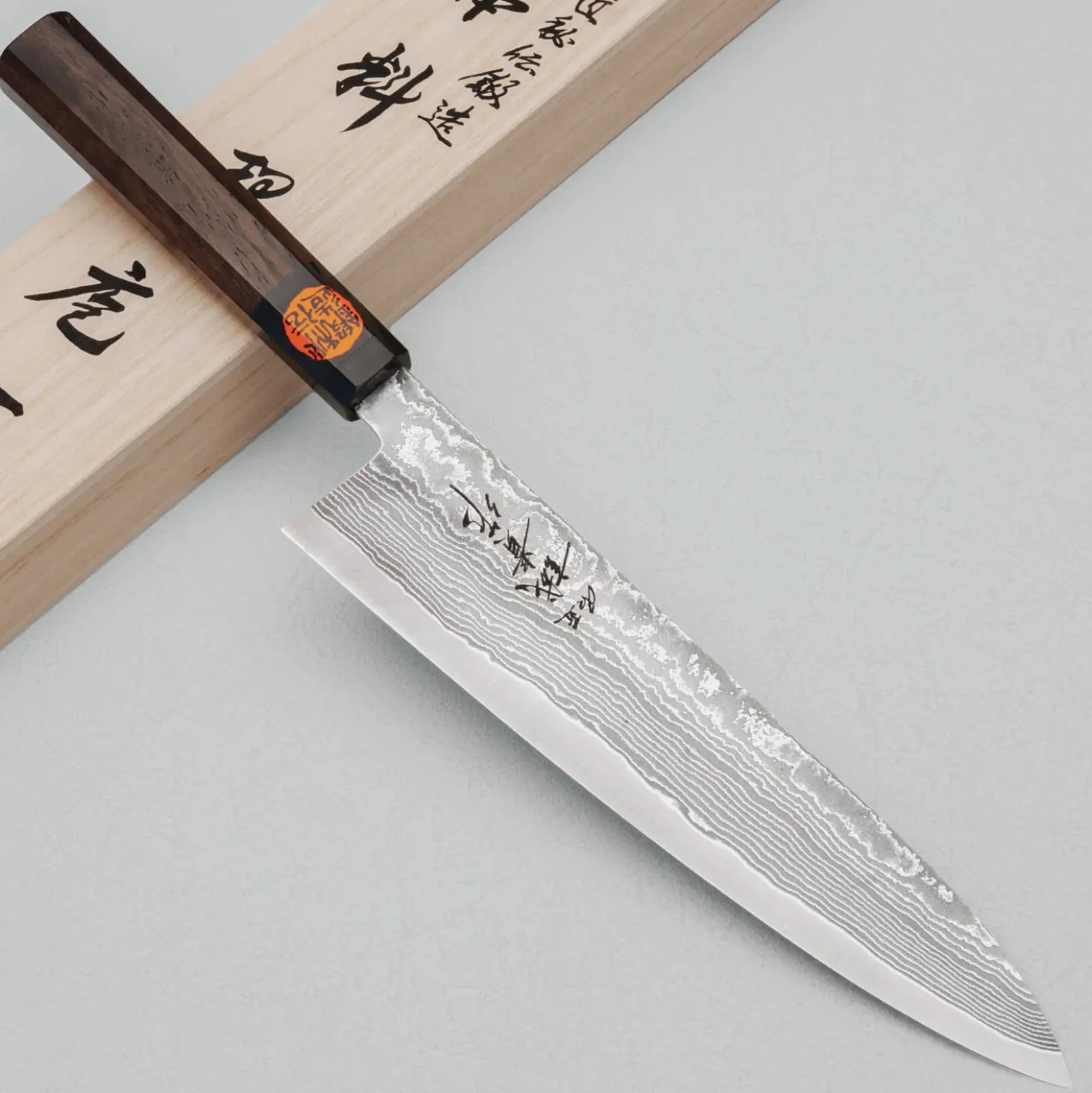 Shigeki Tanaka SG2 Damascus Gyuto 21 cm