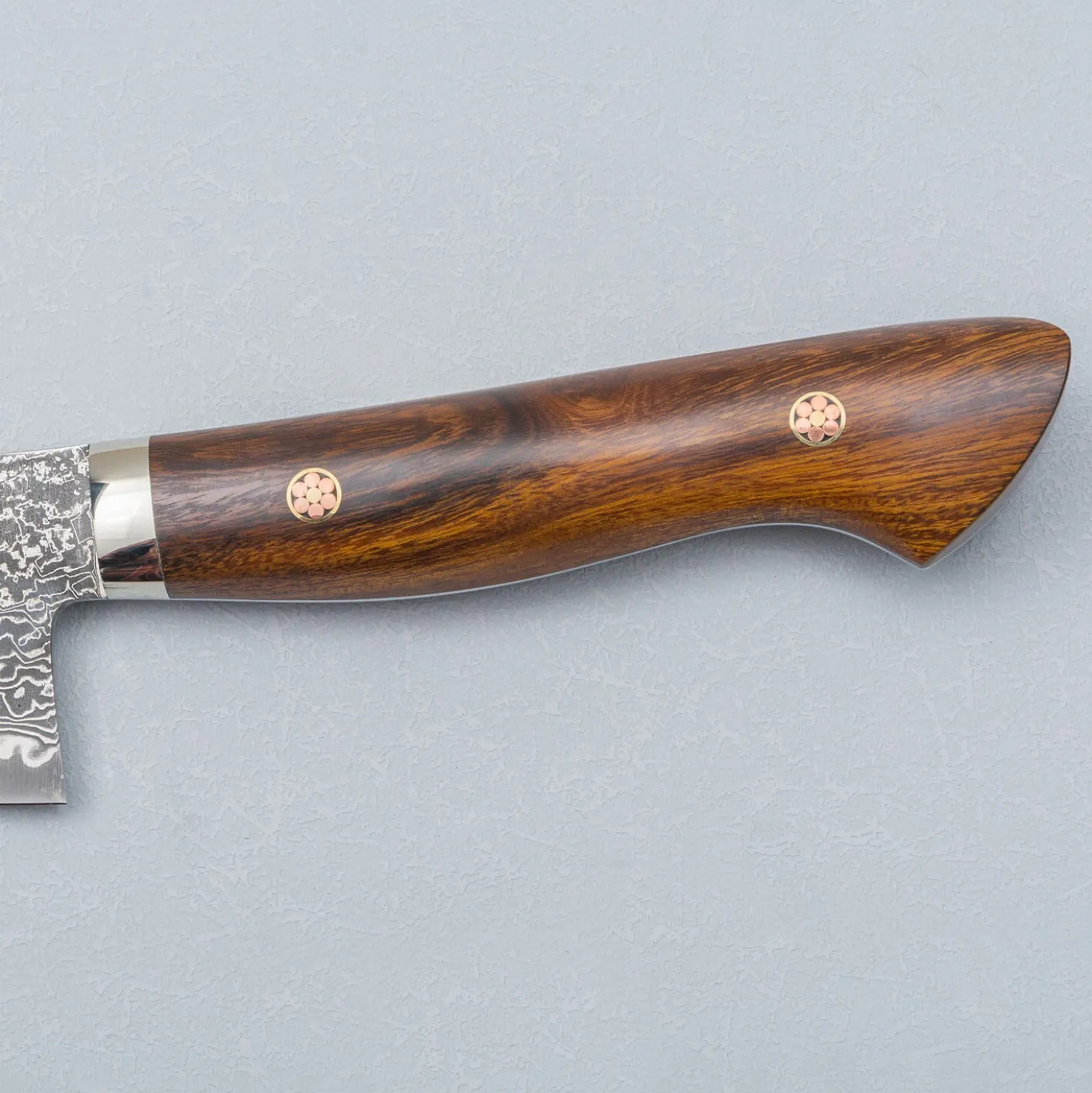 Shigeki Tanaka SG2 Damascus Ironwood Santoku 17 cm